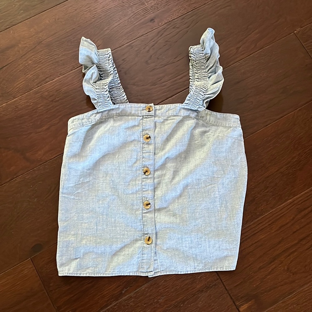 J. Crew chambray camisole top